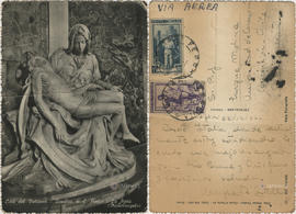 Postal: La Pietà (Michelangelo)