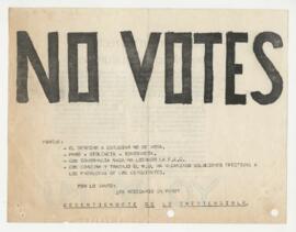 "NO VOTES"