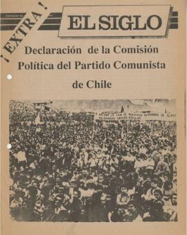 Declaración de la Comisión Política del Partido Comunista de Chile