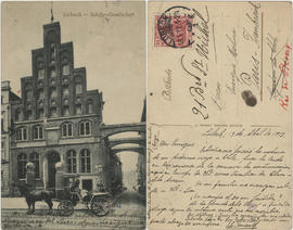 Postal: Lübeck - Schiffer = Gesellschaft
