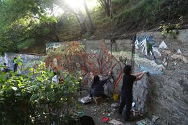 Mosaico Jardín de la Memoria.