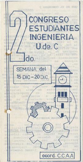 2do. Congreso Estudiantes Ingeniería U.de C.