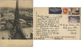 Postal: Notre-Dame, vue prise de la Tour Nord.
