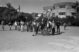 Marcha dirigentes estudiantiles UdeC: "1 peso"