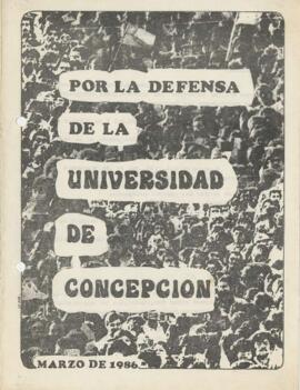 Por la defensa de la Universidad de Concepción