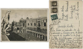 Postal: Venezia Palazzo Ducale e Chiesa di S. Marco.