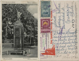 Postal: Monumento de la Libertad