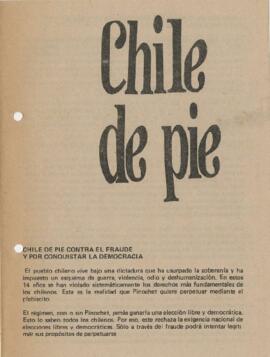 Chile de pie